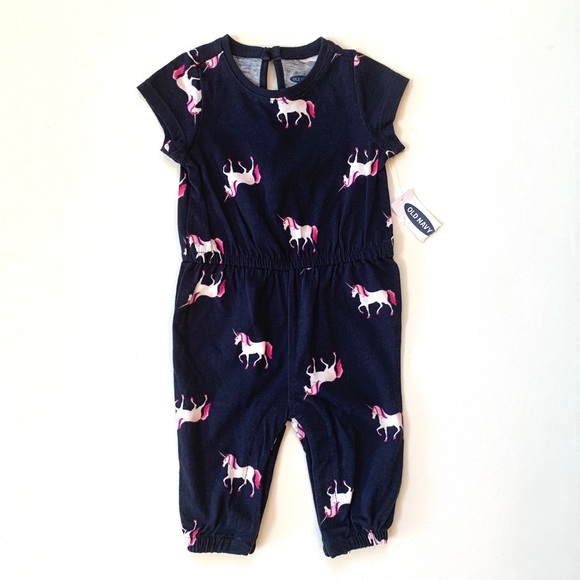 Old Navy Other - Old Navy Baby Girl Unicorn Romper